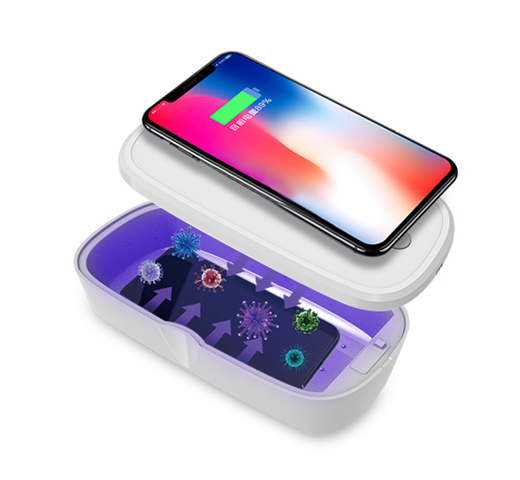 BE0011 UV box sterilizer with wireless charging function